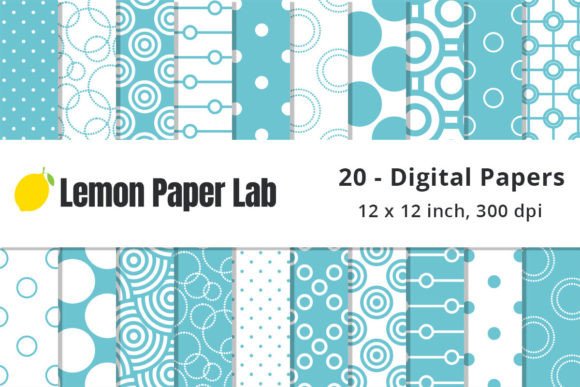Download Teal Polka Dot Pattern - Dot pattern Collection