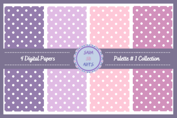 Download Seamless Polka Dot Pattern Digital Paper - Dot pattern Collection