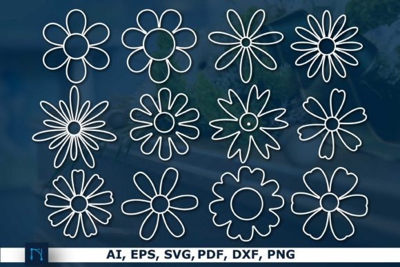 Download Daisy Flower SVG Bundle for Cricut - Daisy Collection