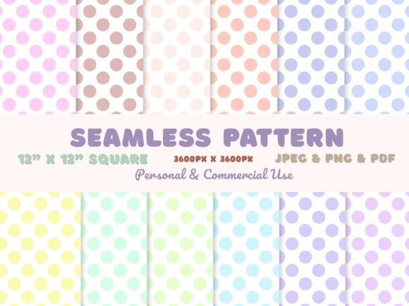 Download Pastel Polka Dot Pattern - Dot pattern Collection