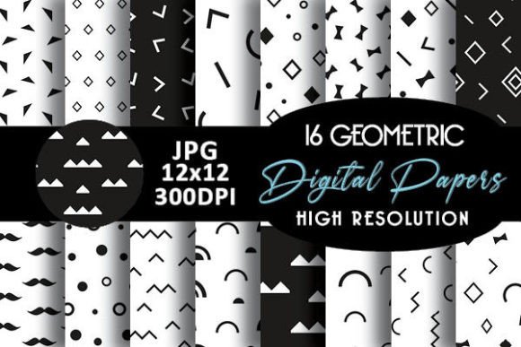 Download Abstract Geometric Digital Paper Pattern - Geometric digital paper Collection